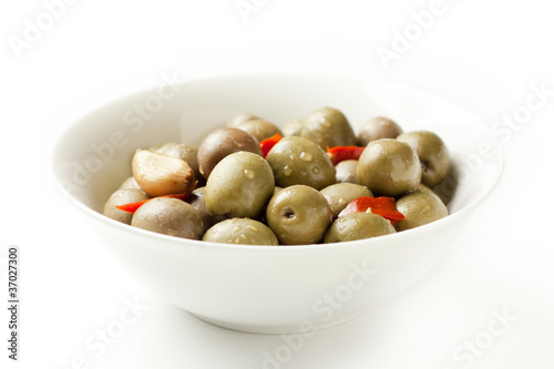 Photo: Bowl of olives Bowl of olives