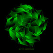 Abstract background with green boxes Abstract background with green boxes