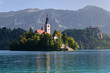 Island and castle of Bled