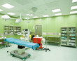 Operating room hospital nobody