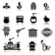 Icons set Honey