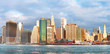Manhattan over the river - early morninig
