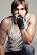 man in tanktop