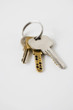 Keys on key ring