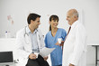 Medical professionals together on break