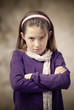 Little girl angry - Bambina arrabbiata