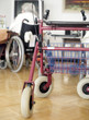 Rollator im Pflegeheim