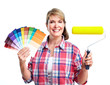 Woman painter.