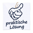 praktische lösung pin notizzettel