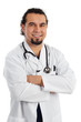 Confident medical doctor