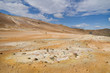 High temperature coloured landscape High temperature coloured landscape