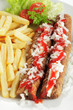 Frikandel Spezial, Pommes frites