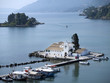 Mouse Island off the coast of Corfu Greece