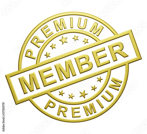 Illustration: "Premium Member" Icon "Premium Member" Icon