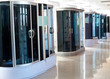 shower cubicles in store