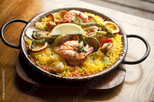 Foto: パエリア paella パエリア paella
