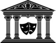 theatre. stencil