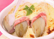Baked chicory with ham Baked chicory with ham