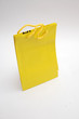one yellow shopping bag