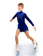 Young girl figure skating.. Young girl figure skating..