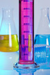 Material de cristal de laboratorio