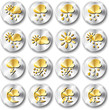 Vector: Weather icons Weather icons