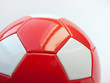 Rot-weißer Fußball