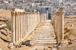 First cross street, Jerash (Jordan) First cross street, Jerash (Jordan)