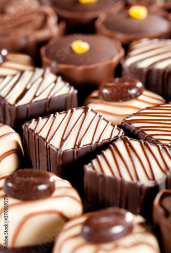 Photo: Chocolate sweets Chocolate sweets