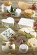 Présentation de fromages - Noël