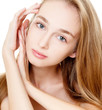 woman with long hair