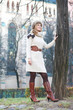 Frau im Park