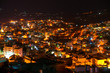 Bethlehem, Palestine, Israel: night panoramic view to the city Bethlehem, Palestine, Israel: night panoramic view to the city