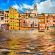 Girona - pictorial city of Spain