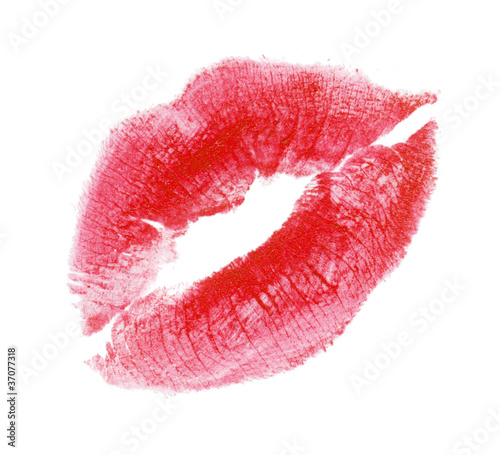 Photo: Woman's kiss stamp Woman's kiss stamp