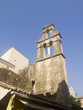 Belltower of Church in CorfuTown Greece