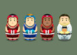 Olympic Boxing Russian Dolls Olympic Boxing Russian Dolls