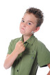 Angry little boy