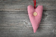Heart with button Heart with button