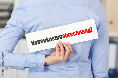 Foto: nebenkostenabrechnung nebenkostenabrechnung