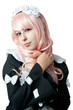 Photo: Cosplay girl in black dress Cosplay girl in black dress