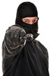 Krimineller mit Schusswaffe