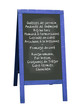 Ardoise restaurant (Bretagne)