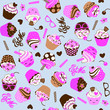 Cupcakes pattern