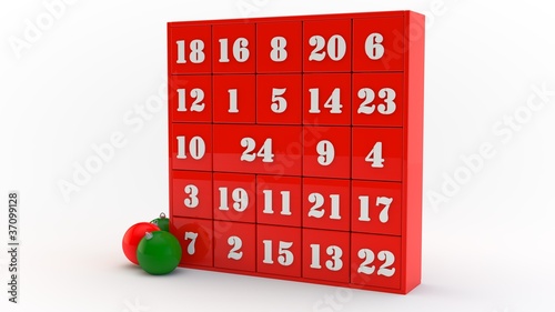 Illustration: adventskalender adventskalender