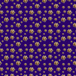Photo: Golden Cockades Seamless Pattern Golden Cockades Seamless Pattern