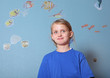 Potrait Kleinkind zieht Schnute