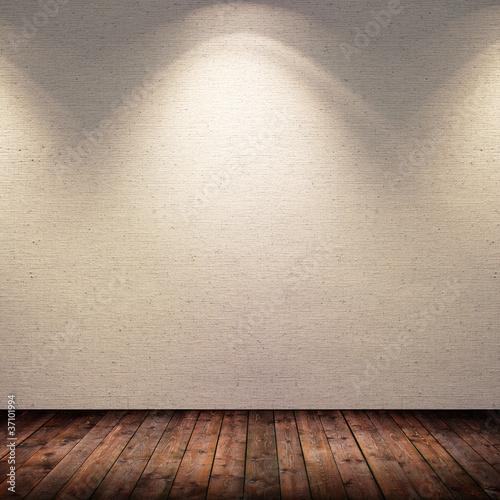 Photo: Innenraum mit 3 Spots Innenraum mit 3 Spots