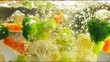 Video: Vegetables in Slow Motion Vegetables in Slow Motion