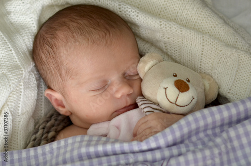 Photo: Baby mit Teddybär Baby mit Teddybär
